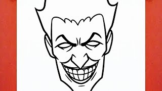 HOW TO DRAW THE JOKER [upl. by Isej]