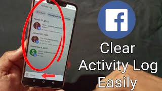 How To Clear Activity Log On Facebook 2021 [upl. by Baerman]