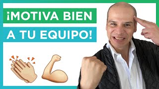 ¿COMO MOTIVAR A MI EQUIPO DE TRABAJO 4 tips [upl. by Htrag]