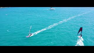 Vassiliki Windsurfing  Lefkada  Greece  2021  4k [upl. by Encratis968]