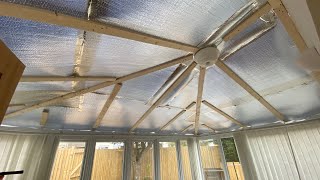 How to Insulate a Conservatory Ceiling [upl. by Ongun]