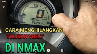 Cara menghilangkan tulisan v belt di nmax [upl. by Aramoj]