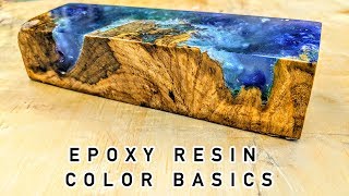 Epoxy Resin Color Basics Tutorial [upl. by Amak]