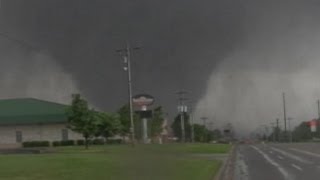 Massive Tornado Devastates Oklahoma City Area Dozens Killed [upl. by Grenville]