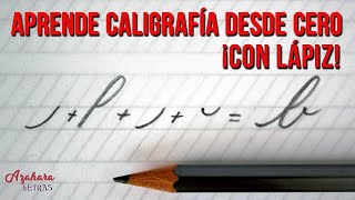 ➡️ APRENDER CALIGRAFÍA DESDE CERO  Pauta PDF [upl. by Kim850]