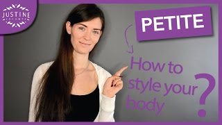 How to style a quotpetitequot body type  Justine Leconte [upl. by Ecnarrat]