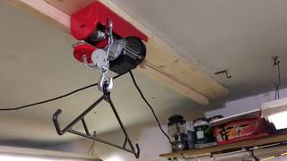 Harbor freight hoist [upl. by Arayt360]