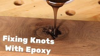 Fixing Knots and Voids With Epoxy [upl. by Rechaba245]