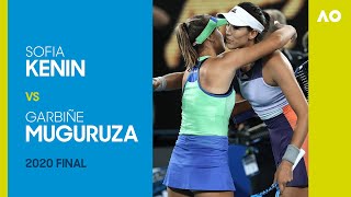 Sofia Kenin vs Garbiñe Muguruza Full Match  Australian Open 2020 Final [upl. by Pattison]