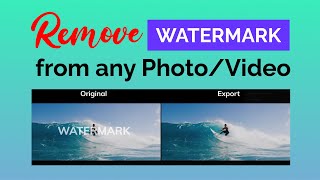 How to Remove Watermark from PhotoVideo SOLVED HitPaw Watermark Remover [upl. by Stephana]