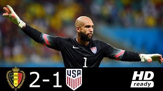 Belgium vs USA 21  All Goals amp Full Highlights  World Cup 2014 [upl. by Uchish782]