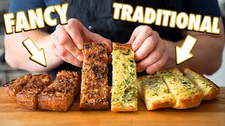 Perfect Homemade Garlic Bread 3 Ways [upl. by Tia754]