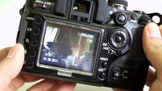 Konica Minolta Dynax 7D overview [upl. by Caines]