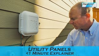 How Utility Panels Bring in Cable and Internet to Your House [upl. by Yrret711]