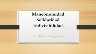 Mancomunidad Solidaridad Indivisibilidad [upl. by Eiveneg969]