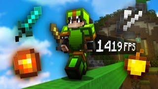 Best FPS BOOST 8x8 Minecraft PVP Texture Pack for Bedwars [upl. by Anerac]