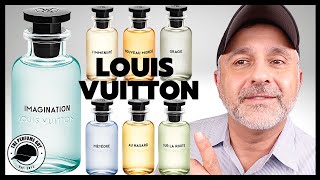 LOUIS VUITTON IMAGINATION REVIEW  All LV Mens Fragrances Ranked  Nouveau Monde Orage Meteore [upl. by Ramirolg552]