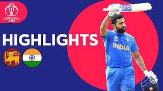 Rohit Breaks Centuries Record In Win  Sri Lanka vs India  Highlights  ICC Cricket World Cup 2019 [upl. by Clarice]