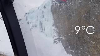 Das erste mal Eisklettern in den Schweizer Alpen Ice Climbing 4K [upl. by Claudina440]