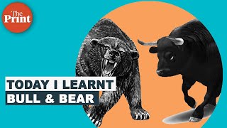 What do bull and bear mean in the stock market [upl. by Rand129]