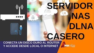 Como crear GRATIS tu propio servidor casero MULTIMEDIA dlnanas PASO A PASO [upl. by Eintihw]