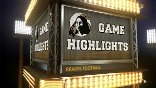 UNCP Football Highlights LenoirRhyne [upl. by Agnola639]