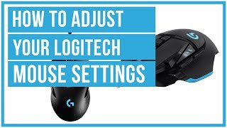 How To Adjust Your Logitech Mouse DPI And Settings  Full Tutorial [upl. by Llewon]