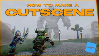 How to make a CUTSCENE│Roblox Studio Tutorial [upl. by Inerney]