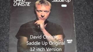 David Christie  Saddle Up Original 12 inch Version 1982 [upl. by Rebliw473]