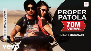 Proper Patola  Official Video  Diljit Dosanjh  Badshah [upl. by Randene]