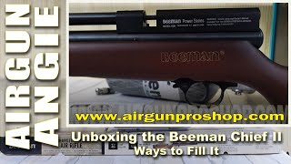 Unboxing The Beeman Chief II – Ways To Fill It [upl. by Ainahtan665]