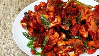 Spicy Gobi 65 In Telugu  గోబీ 65 రెస్టారెంట్ స్టైల్  Gobi 65 Recipe  Cauliflower 65 Fry Recipe [upl. by Mallina]