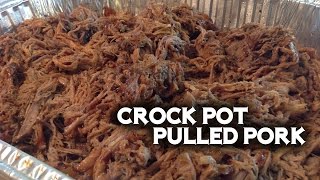 How to make Pulled Pork in a Crock Pot [upl. by Behnken218]