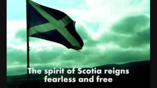 Scotland The Brave Lyrics [upl. by Sybyl]