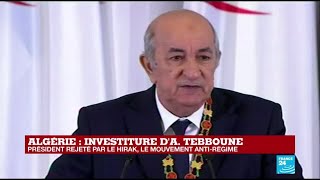 REPLAY – Allocution du président algérien Abdelmadjid Tebboune [upl. by Anits414]