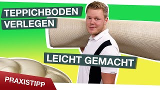 Teppich verlegen Eigentlich kein Problem aber … [upl. by Lainey]