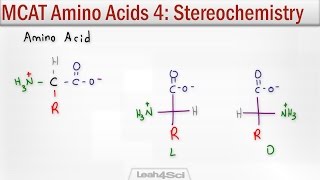 Amino Acid Stereochemistry R and S vs D and L Configuration [upl. by Nuajed923]