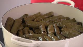 How to Make Lebanese Grape Leaves [upl. by Adamski756]