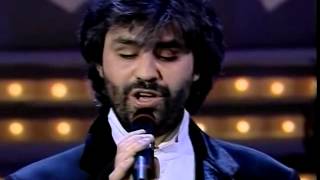 Andrea Bocelli Con Te Partirò San Remo [upl. by Elmina]