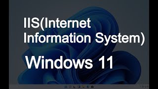 How to Install IIS in Windows 11 IIS internetinformationservice [upl. by Donnelly]