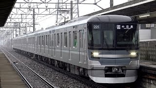 【4K】【新型】響くVVVFサウンド東京メトロ日比谷線13000系電車三菱IGBTVVVF PMSM到着・発車シーン集 姫宮、新越谷、人形町駅にて [upl. by Immij]