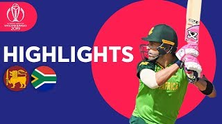 SA Stroll To 9Wicket Win  Sri Lanka vs South Africa  Highlights  ICC Cricket World Cup 2019 [upl. by Iong]