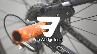 How To Install Mafia Peg Wedge Pegs on MTB [upl. by Eey]