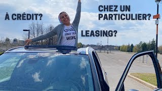 Comment acheter sa voiture au Canada [upl. by Elinad]