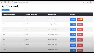 Student Management System Spring Boot Project  Spring Boot Thymeleaf Web Application Full Course ✅ [upl. by Franklyn]