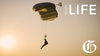 LIFE  A look inside the Air Force Academy’s parachute program [upl. by Elianora]