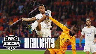 Netherlands vs France Highlights  European Qualifiers [upl. by Haibot]