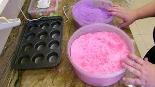 Making Flirtatious Bath Fizzers recipe included [upl. by Evanne]