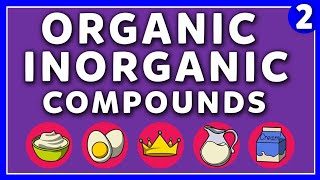 Difference between Organic and Inorganic Compounds [upl. by Namlak]