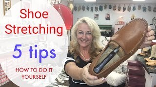 Shoe Stretching  5 Tips How To Do it at Home [upl. by Akiam552]